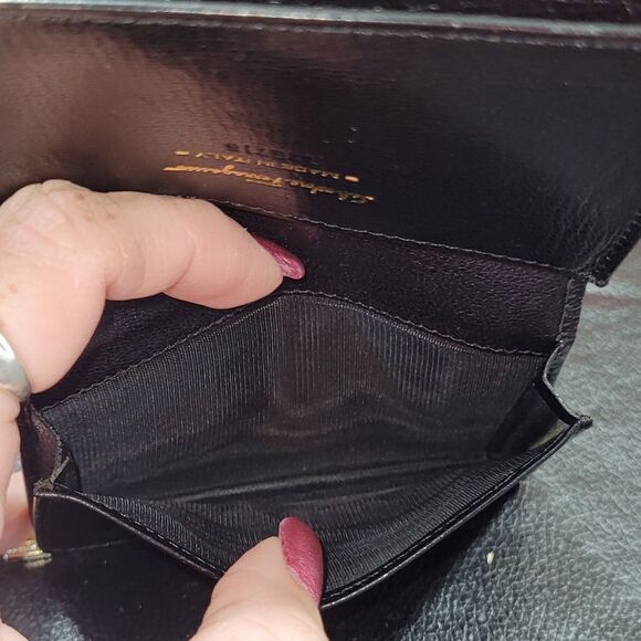 Authentic Salvatore Ferragamo Leather Card Holder - Picture 12 of 12